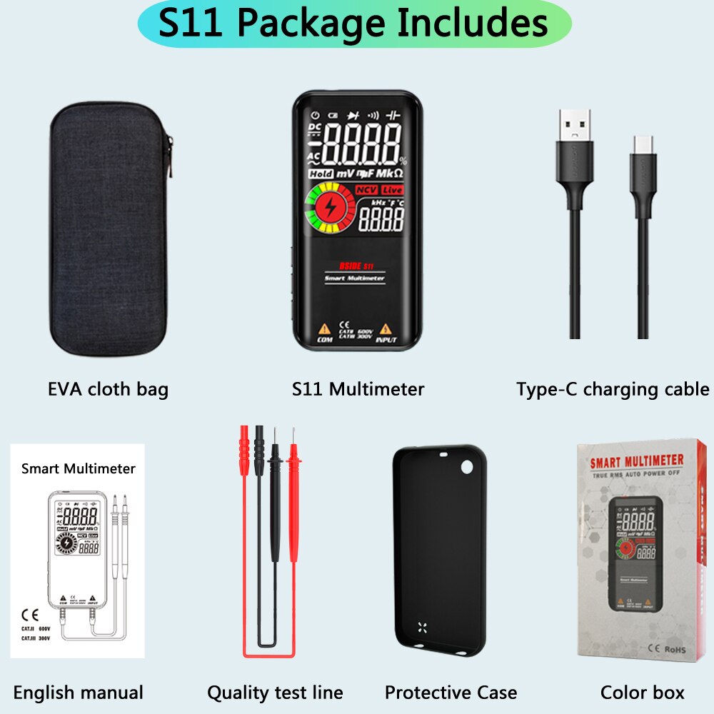 S11/S10 Digital Smart Multimeter