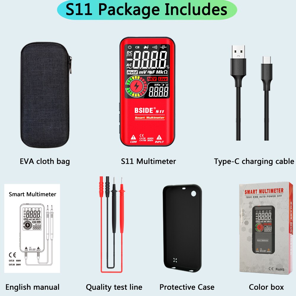 S11/S10 Digital Smart Multimeter