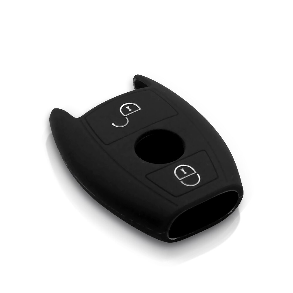 Silicone Car Remote Key Fob Case 2 Buttons Protective Co
