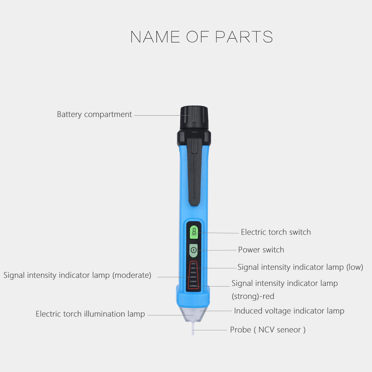 Smart Non-contact voltage detector 