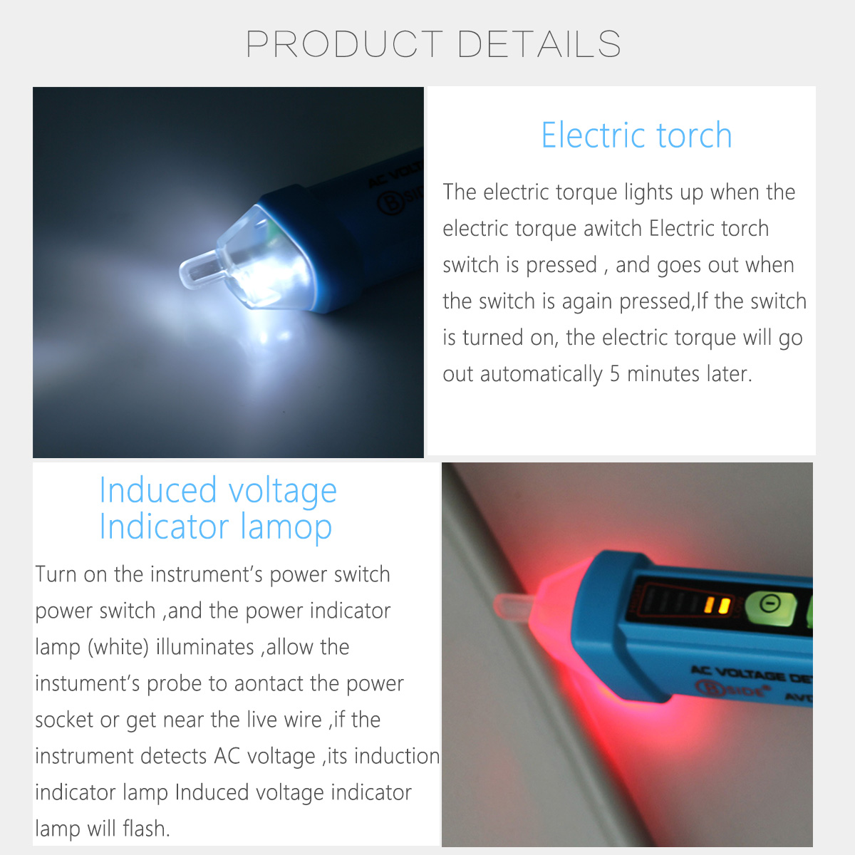 Smart Non-contact voltage detector 