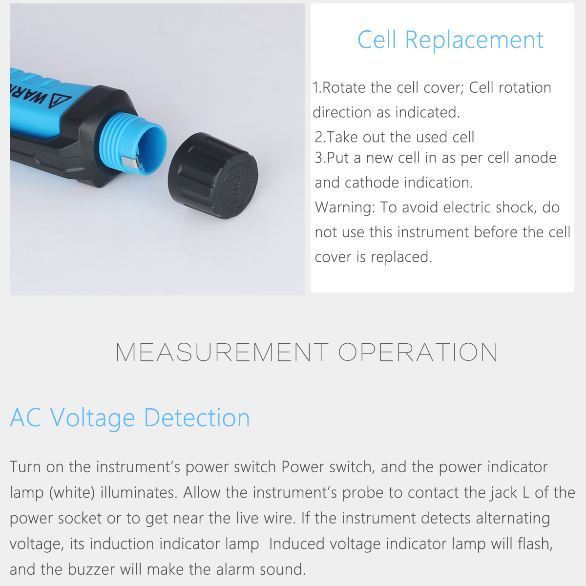 Smart Non-contact voltage detector 