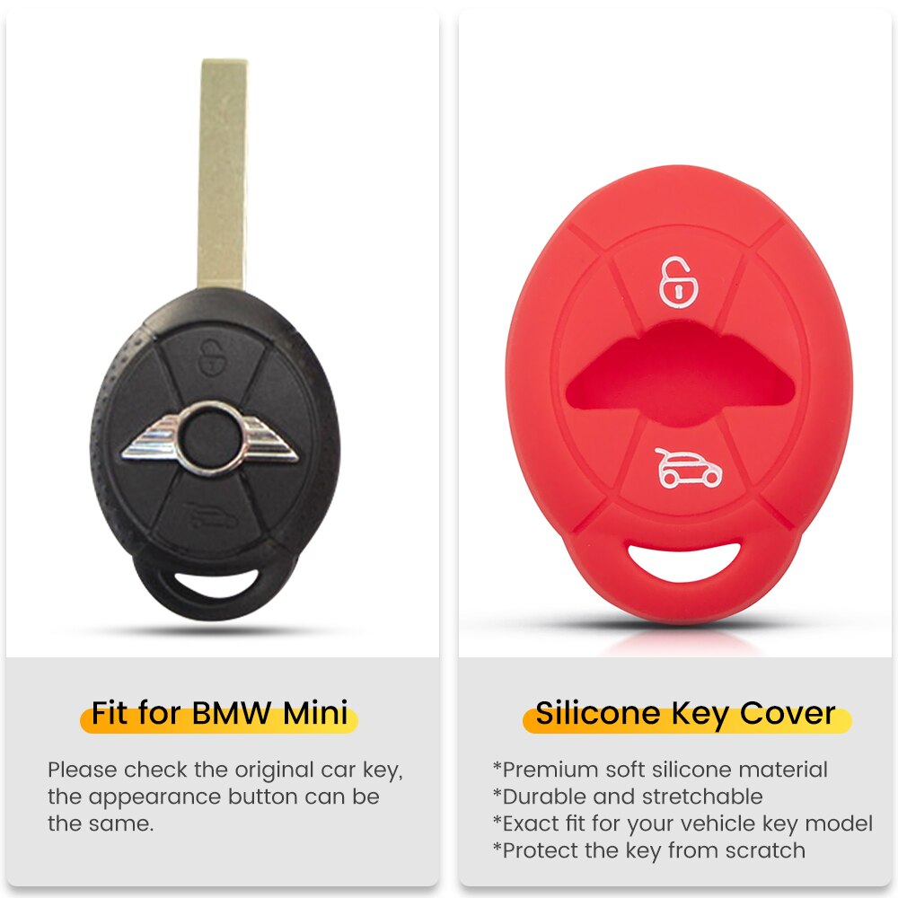 Smart Silicone Key Case Shell 