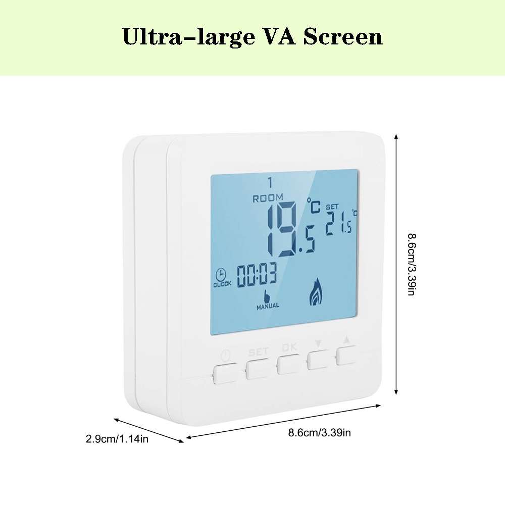 Smart Thermostat Wireless & RF Temperature Controller 