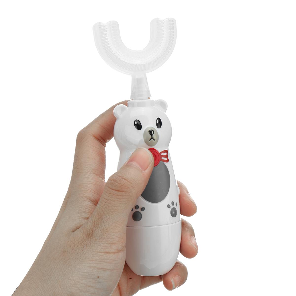 Smart U Shape Electric Toothbrush 360 Degrees Kids Sonic