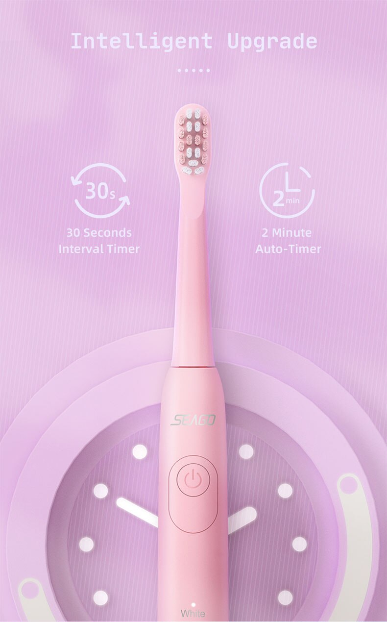 Sonic Electric Toothbrush Adult Dental Cleaning Fully Wa