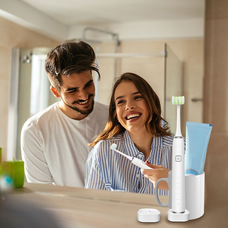 Adult Rechargeable Sonic Electric Toothbrush 