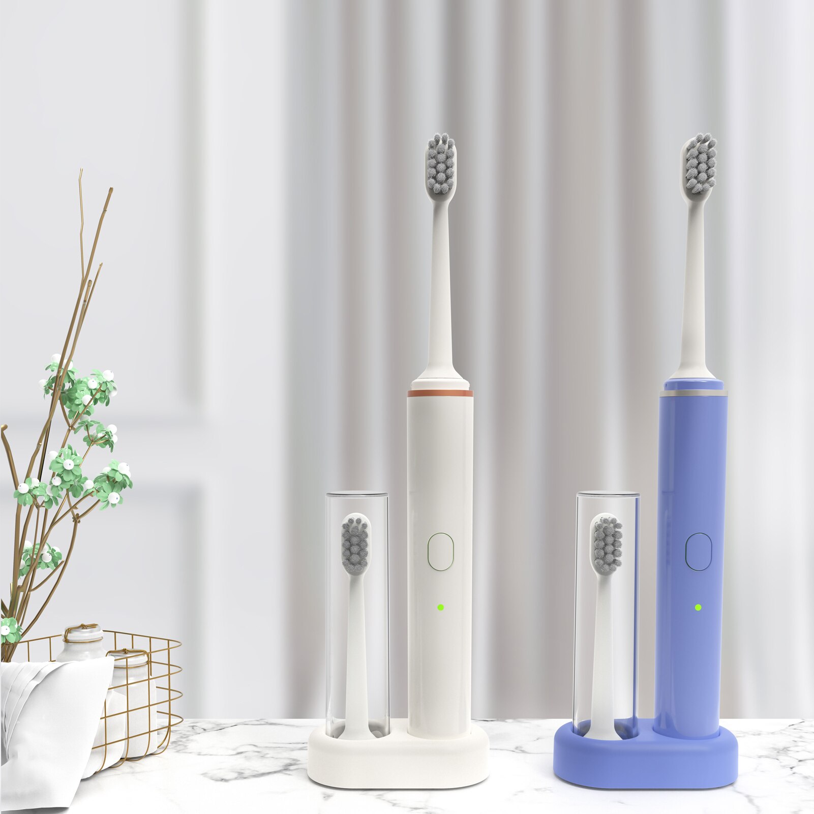 Sonic Electric Toothbrush Ultrasonic Automatic Upgraded 