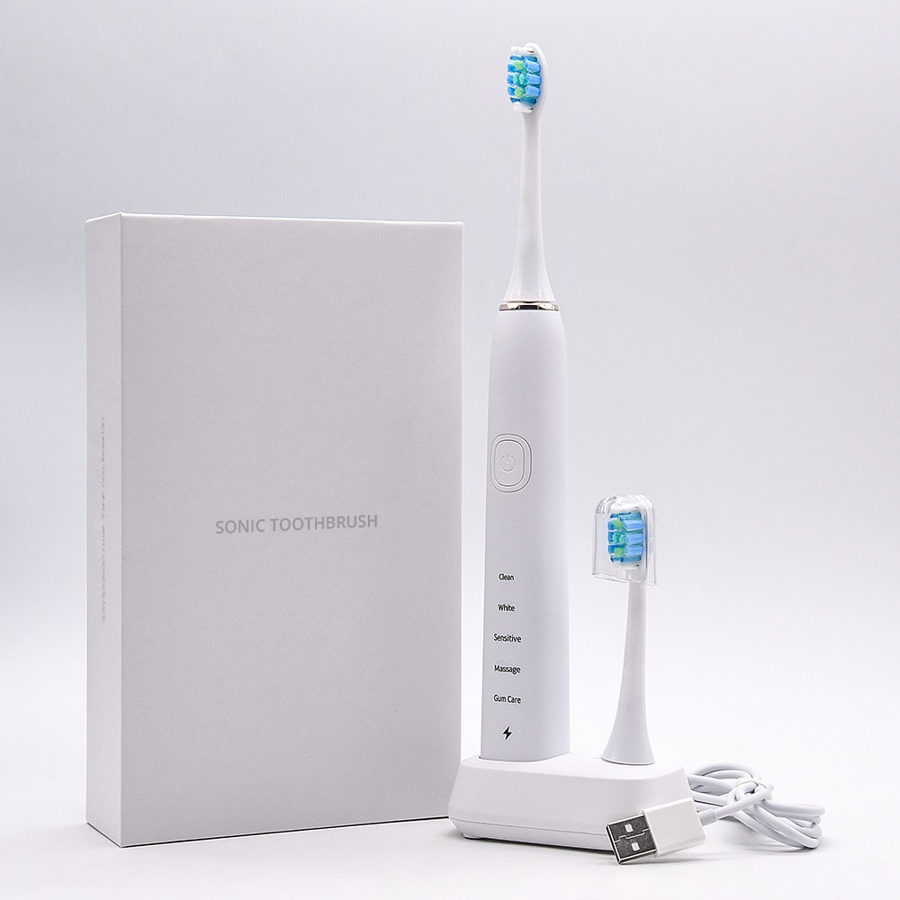 Sonic Electric Toothbrush Ultrasonic Automatic Upgraded 