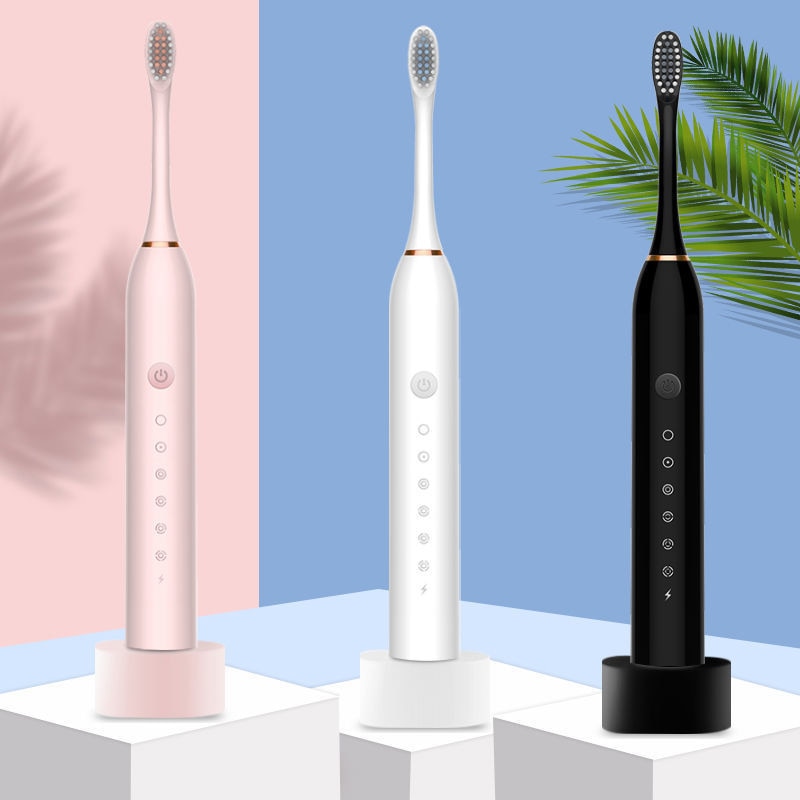 Sonic Electric Toothbrush USB Fast Charging Adult Waterp