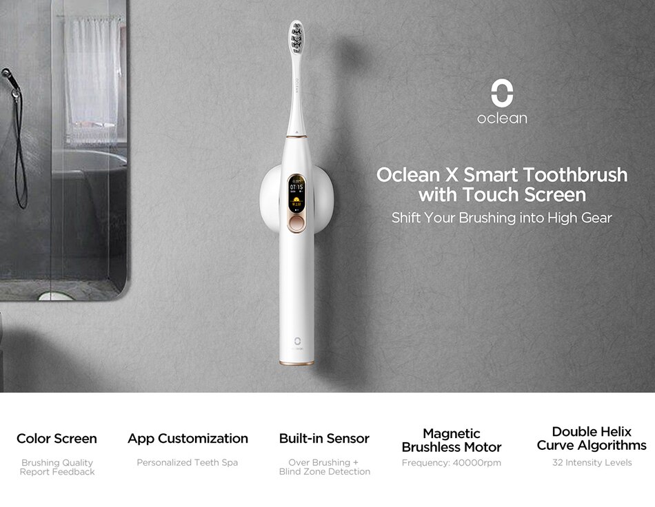 Sonic Electric Toothbrush Upgraded Ultrasonic Automatic 