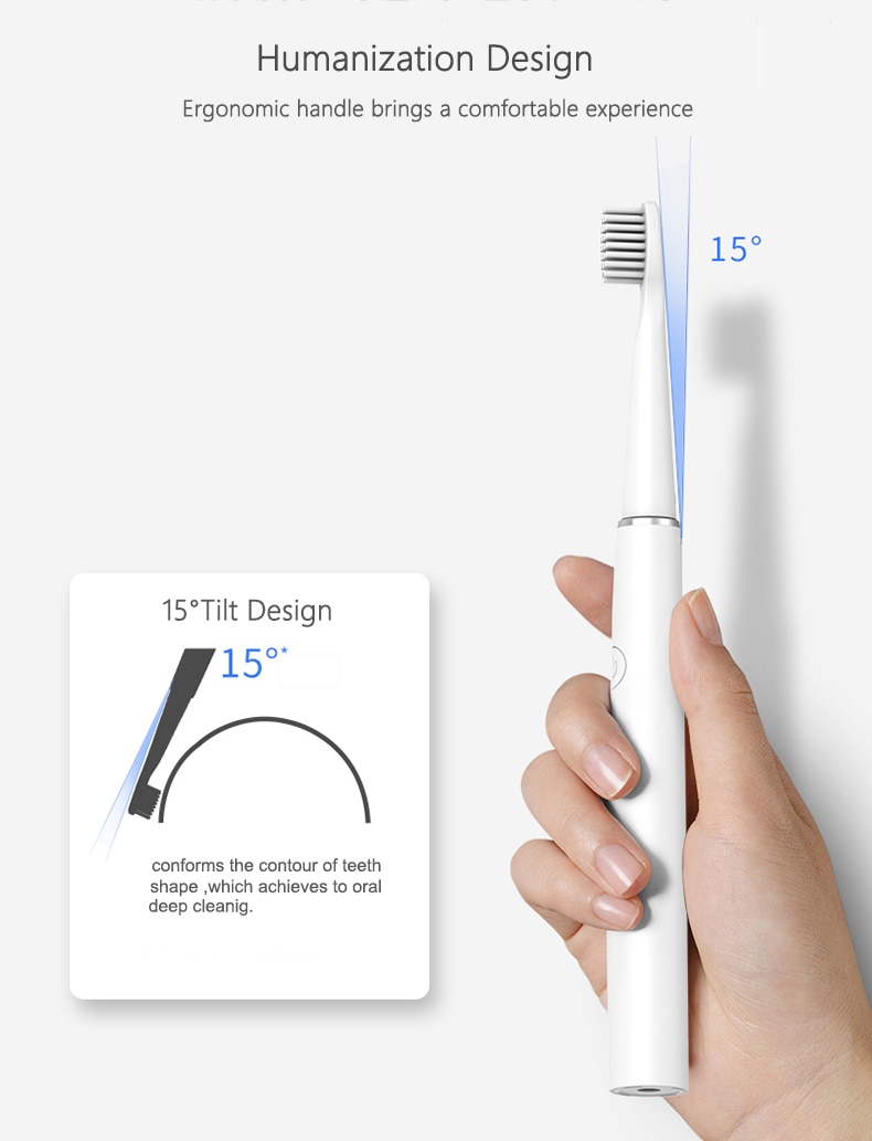 New Sonic Toothbrush Rechargeable Electric Toothbrush Up