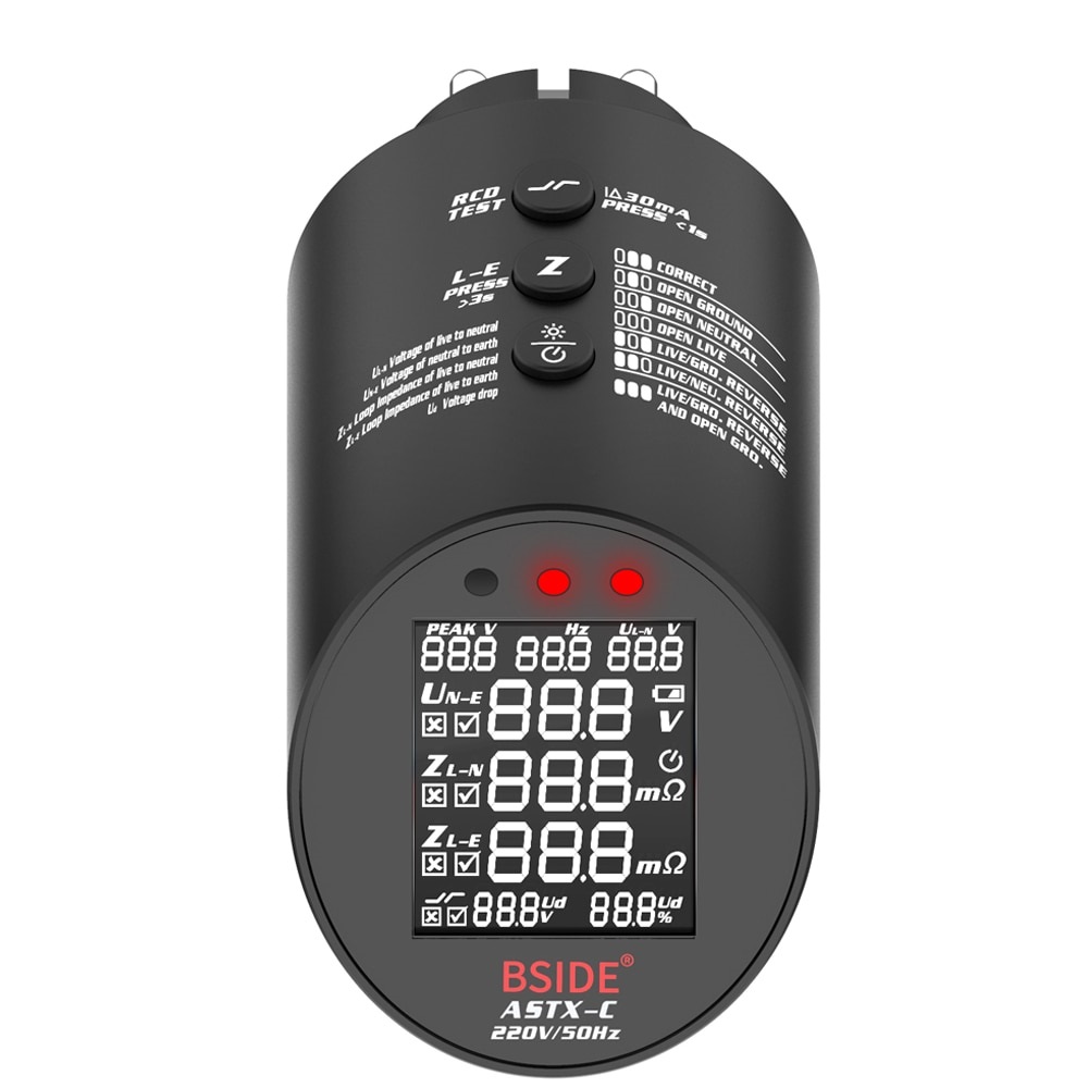 ASTX Circuit Analyzer T-RMS Professional wire Tester