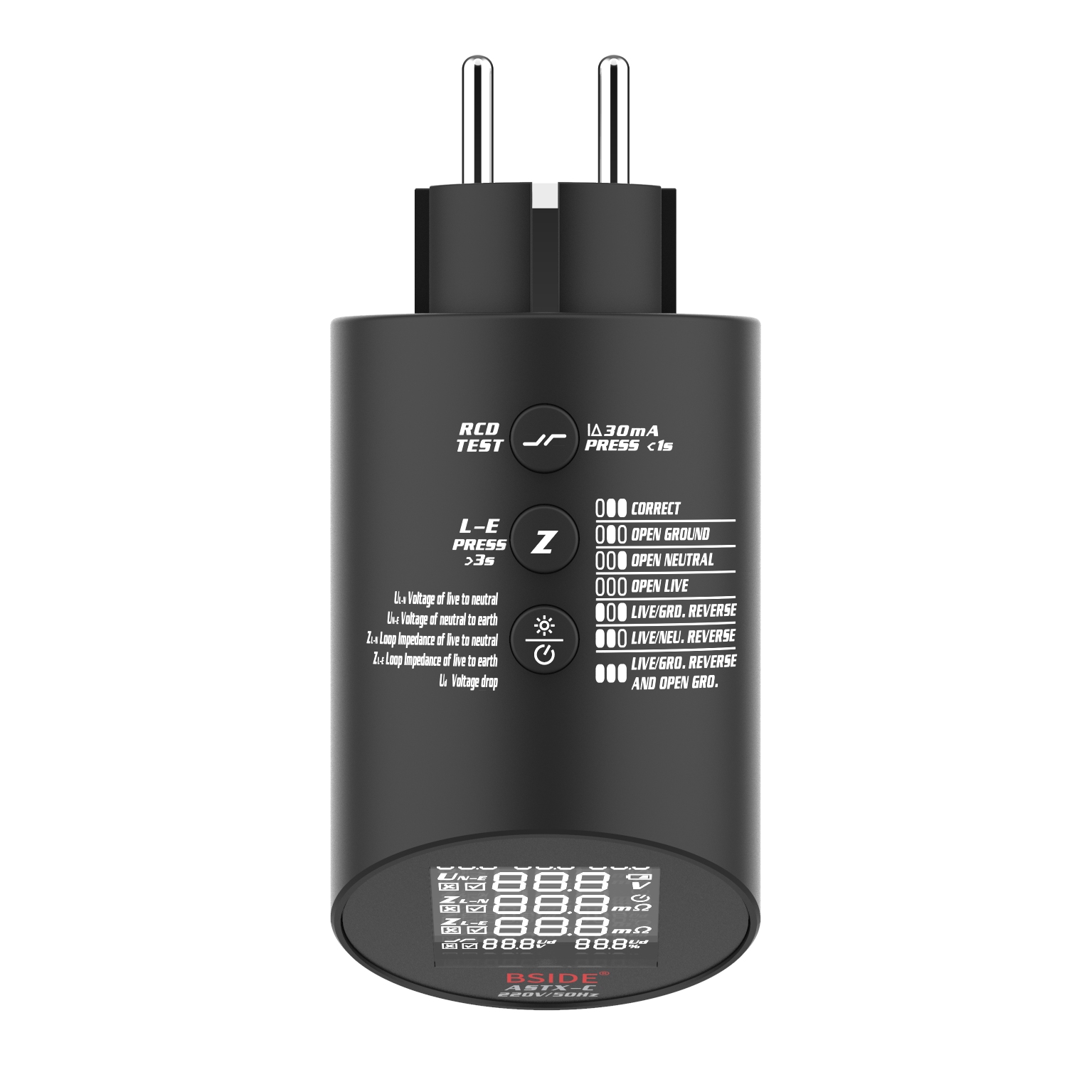 ASTX Circuit Analyzer T-RMS Professional wire Tester