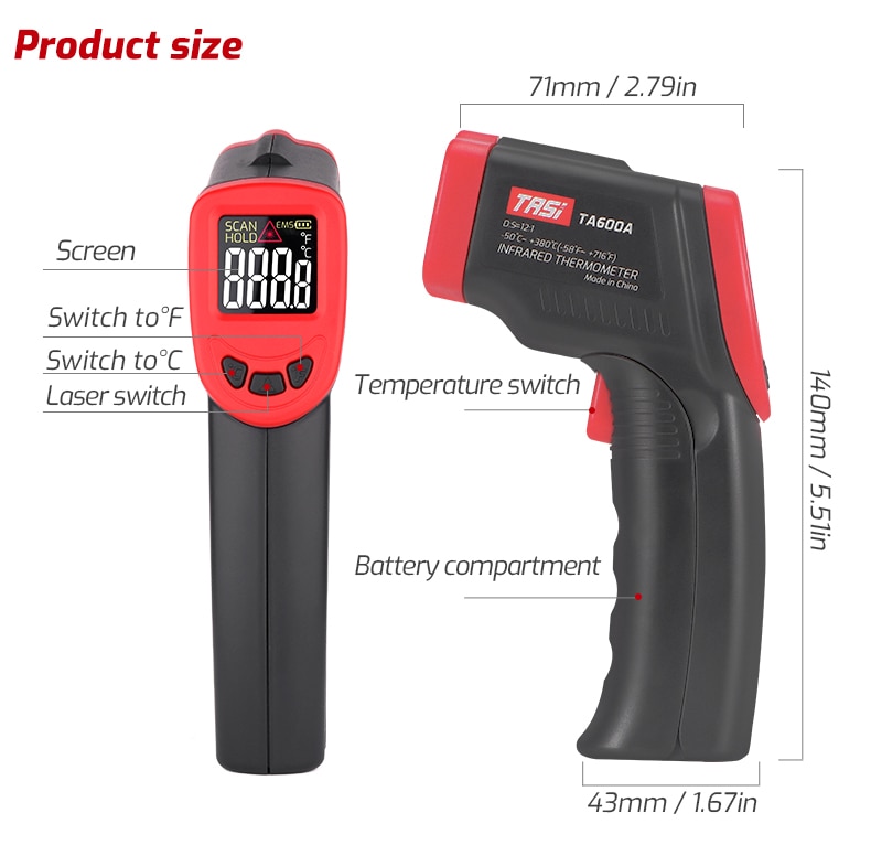 TA600A  Infrared Thermometer