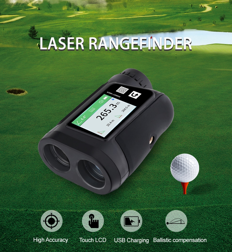 Telescope Laser Rangefinder 6x Laser Distance Meter