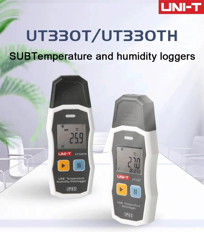 UNI-T UT330T/UT330TH USB Temperature Humidity Datalogger
