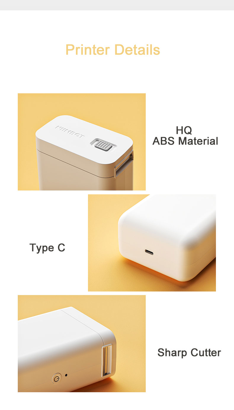 D101 Mini Thermal Label Printer 