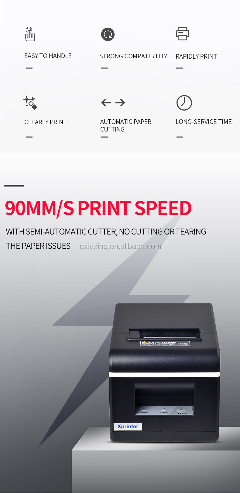 XP-Q90EC Thermal Receipt Printer