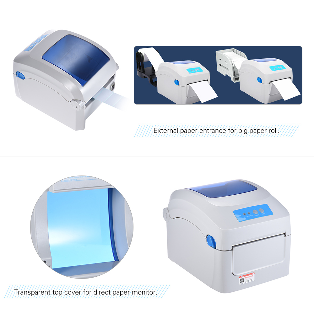 High quality GP-1324D Thermal Shipping label printer 