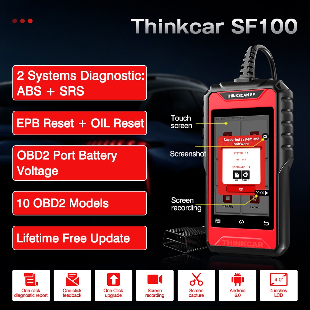 THINKCAR SF100 OBD2 Car Scanner