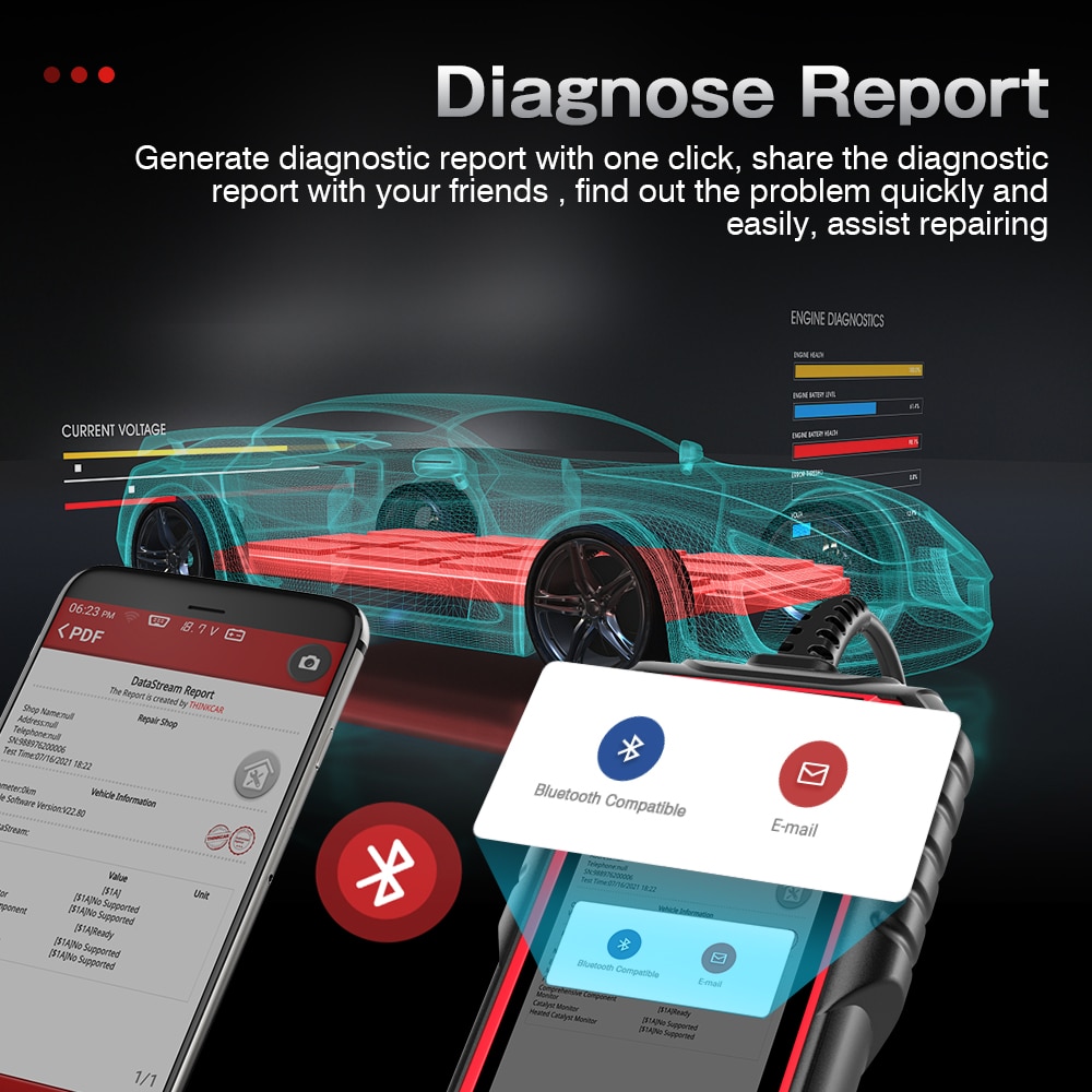 THINKCAR SF100 OBD2 Car Scanner