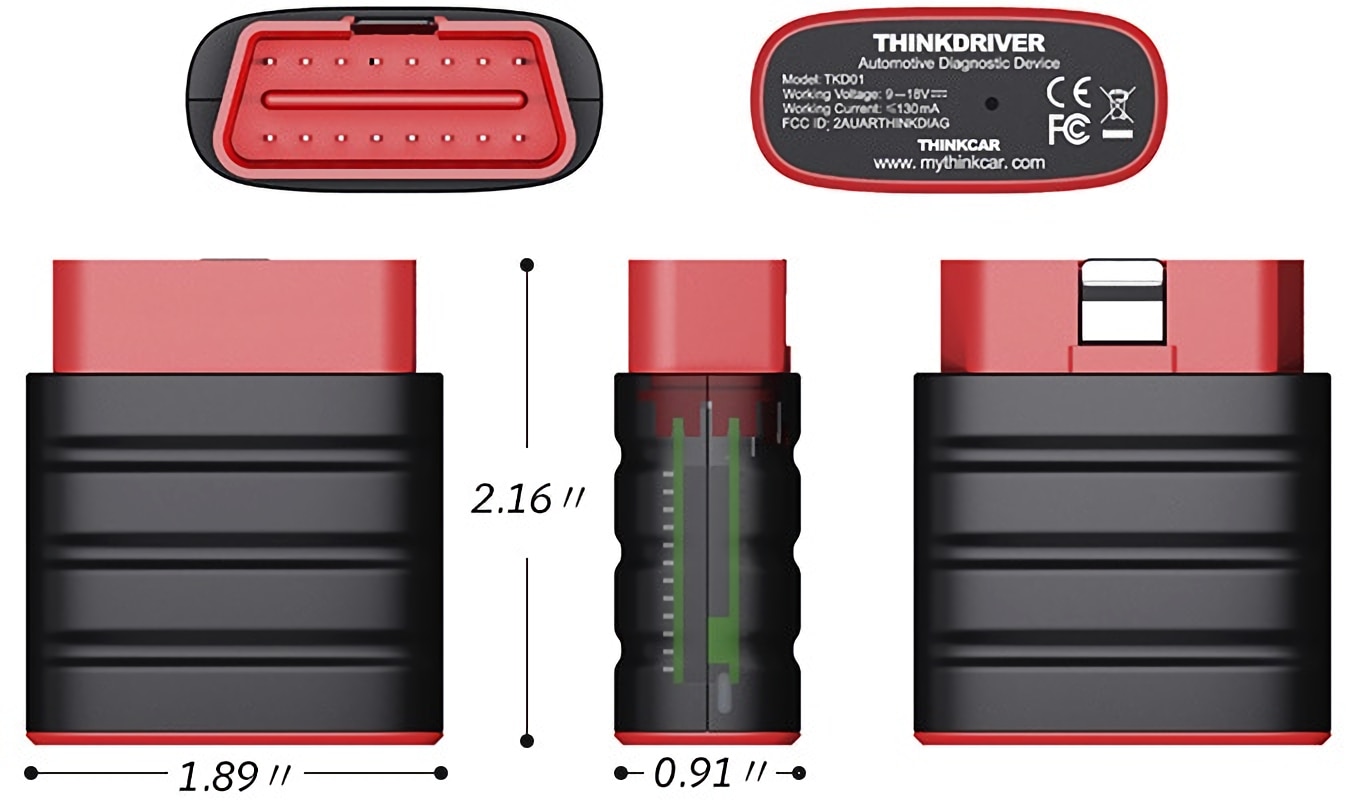 THINKCAR THINKDRIVER OBD2 Automotive Scanner