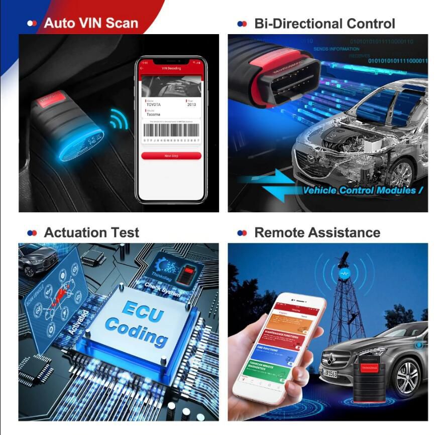 Launch Thinkdiag Full System OBD2 Diagnostic Tool