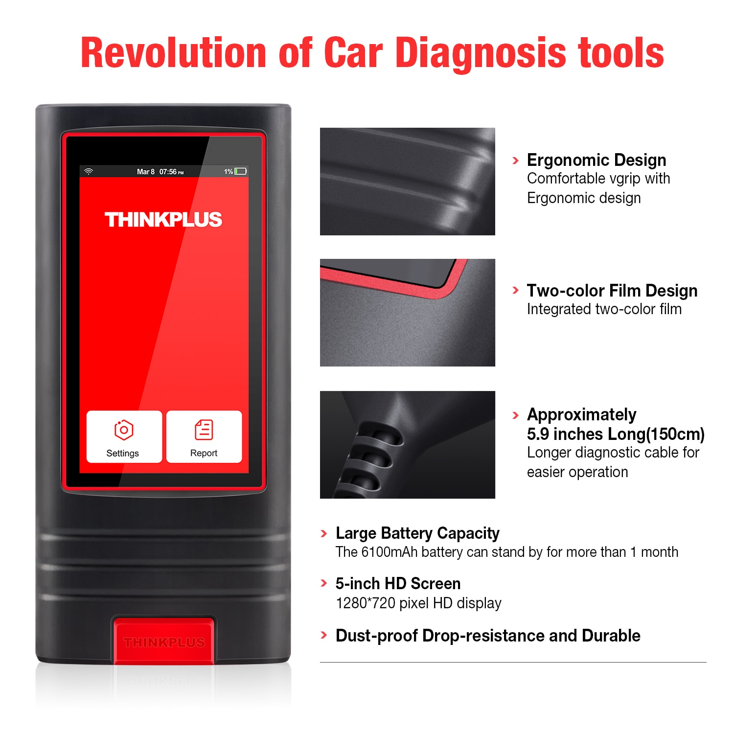 Thinkcar Thinkplus Full system OBD2 Scanner