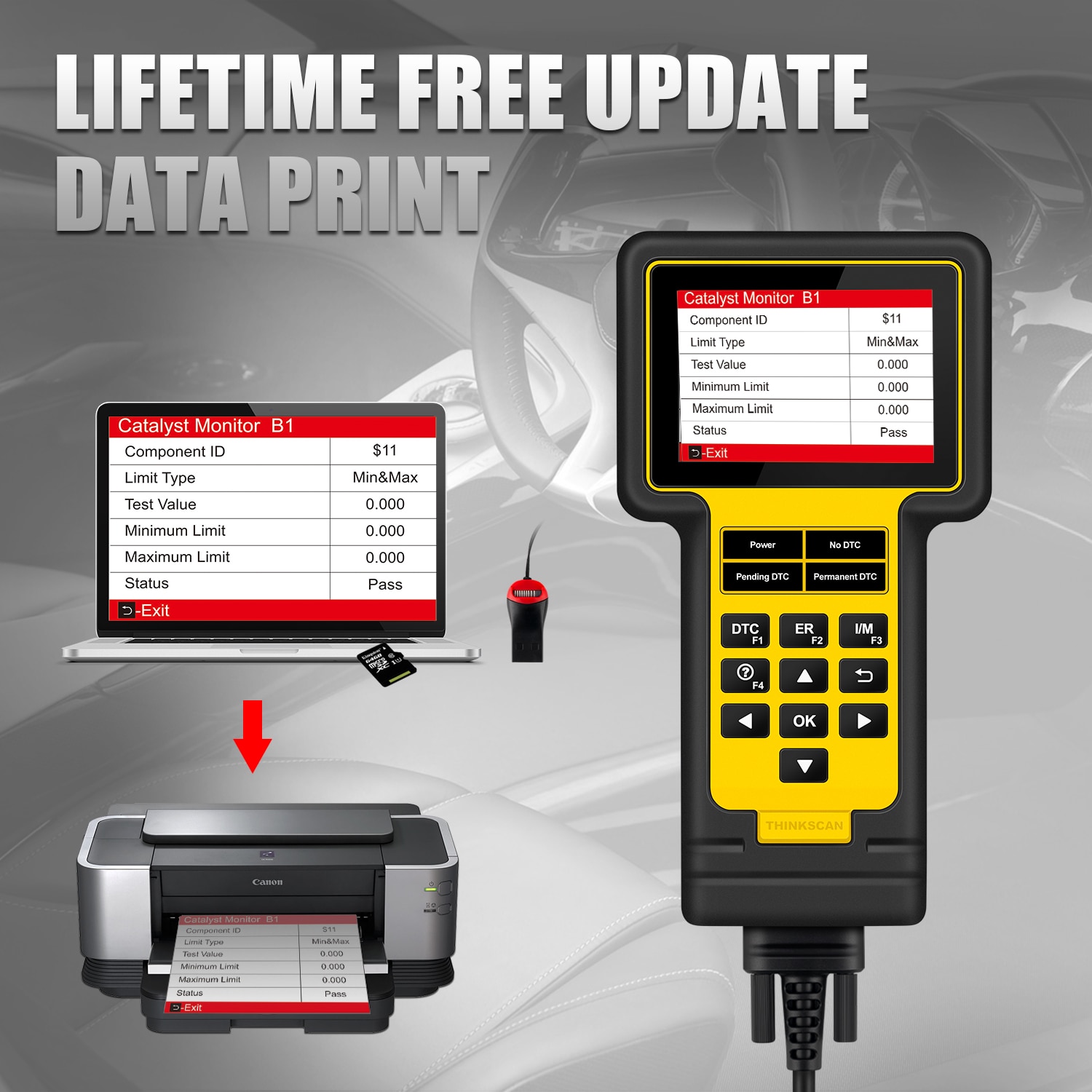 Thinkcar Thinkscan 600 ABS/SRS OBD2 Scanner