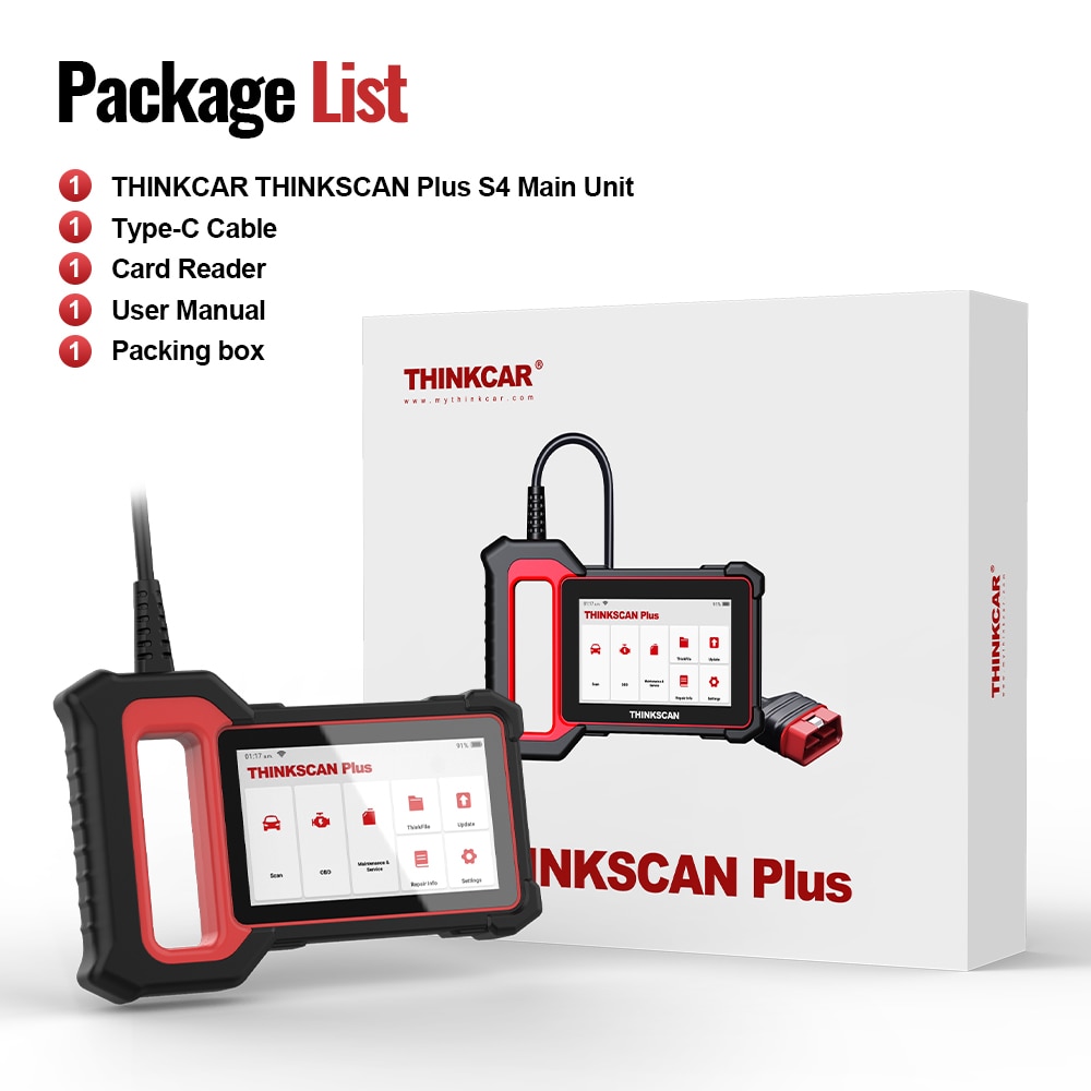 THINKCAR Thinkscan Plus S7 OBD2 Scanner