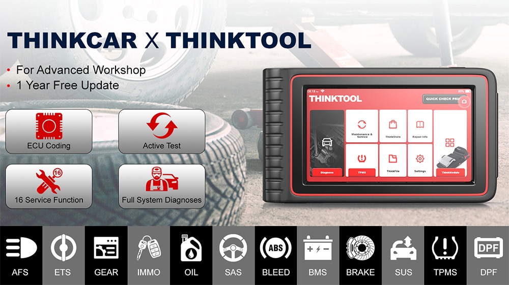 THINKCAR Thinktool OBD2 Automotive Scanner