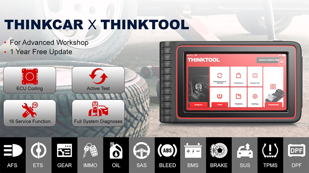 THINKCAR Thinktool OBD2 Scanner