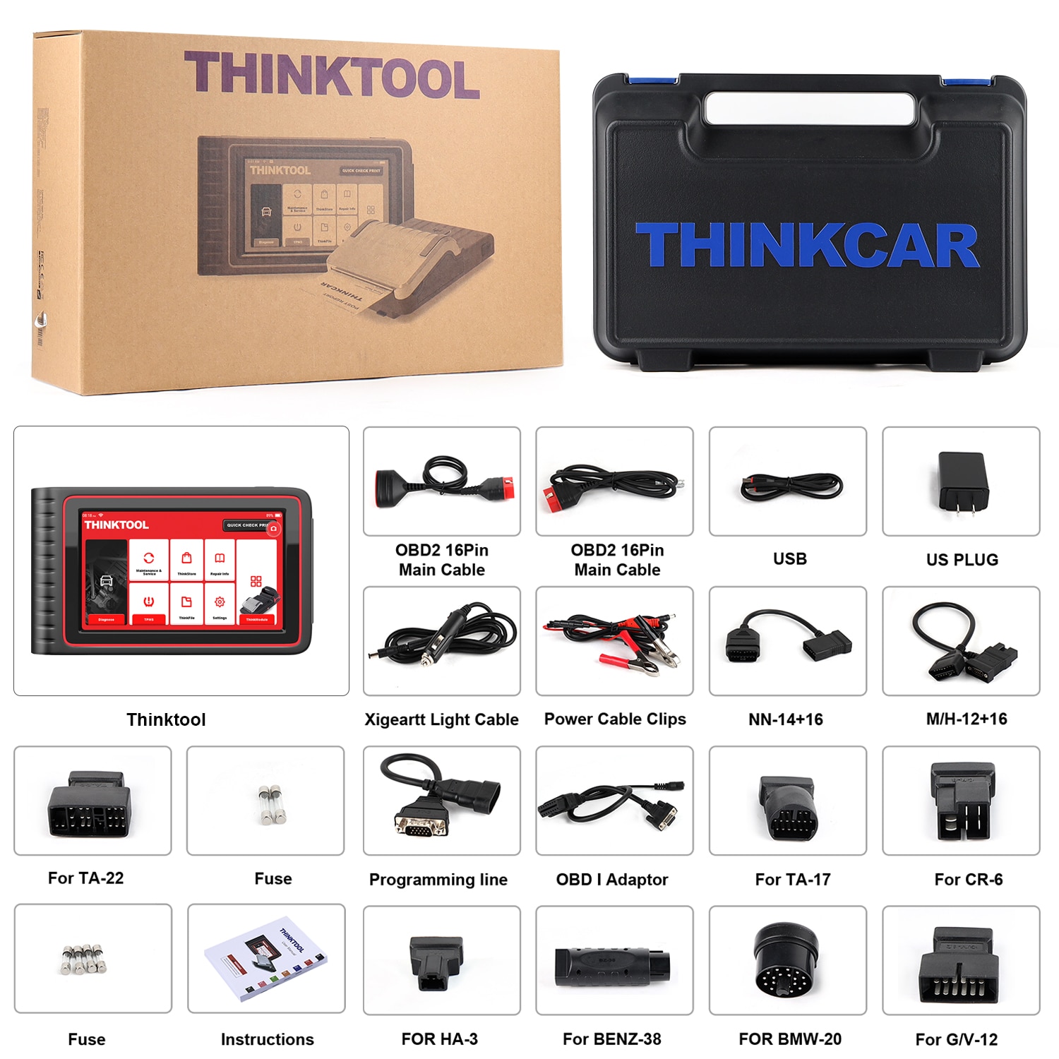 THINKCAR Thinktool Professional OBD 2 Automotive Scanner