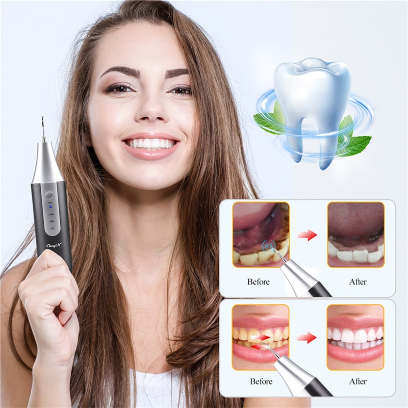 Ultrasonic Dental Scaler Electric Visual Camera