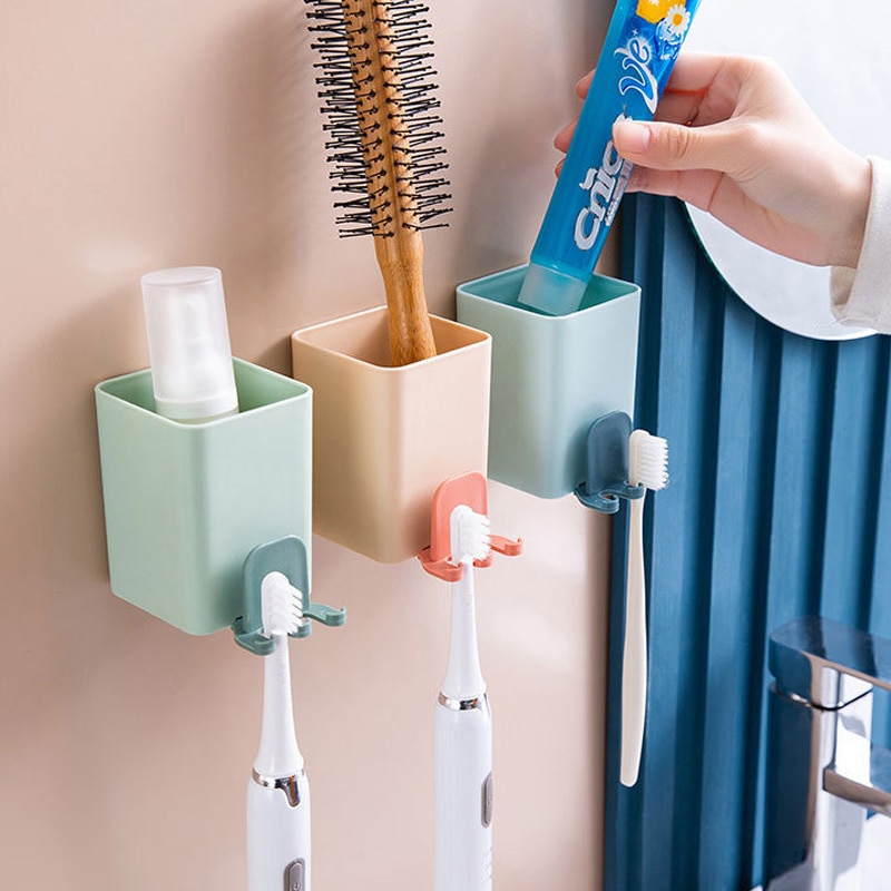 Multifunctional Toothbrush Holder Strong Suction Cup