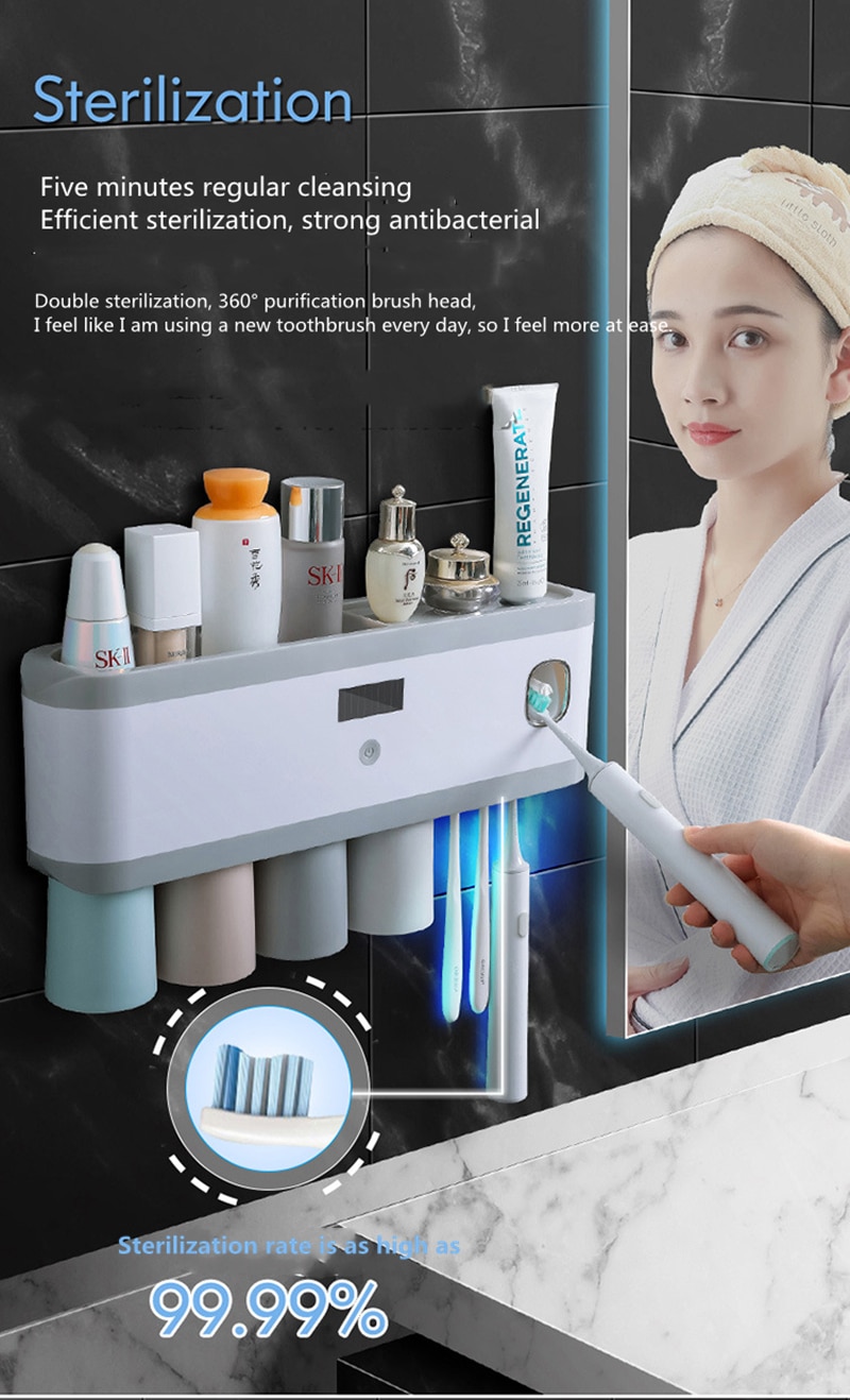 Toothbrush sterilizer 