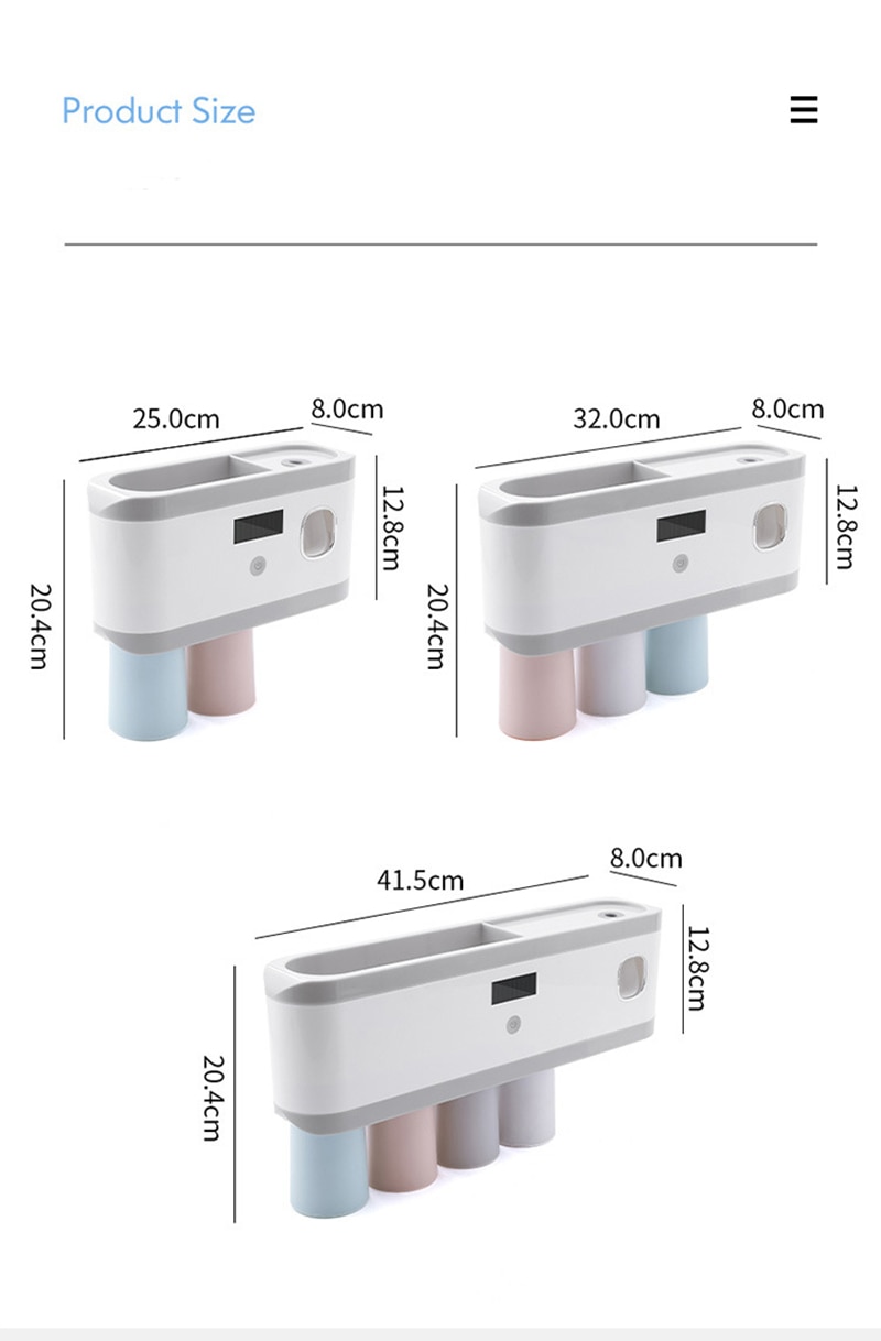 Toothbrush sterilizer 