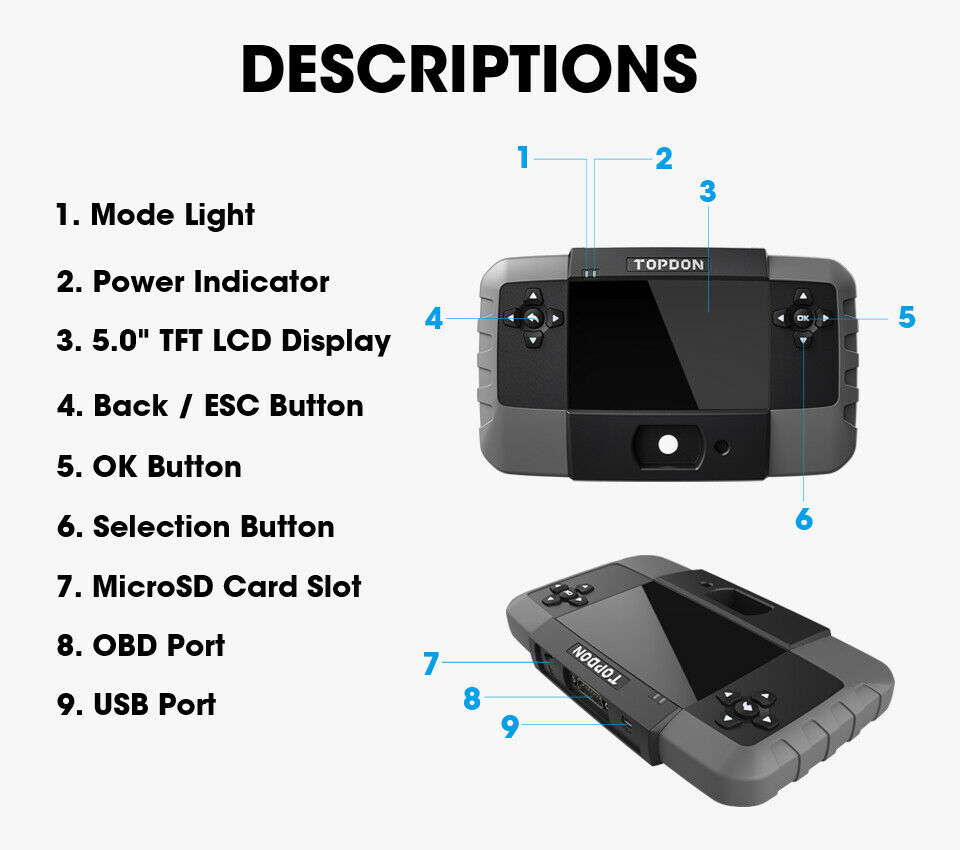 TOPDON T-Ninja 1000 Key Programming Tool