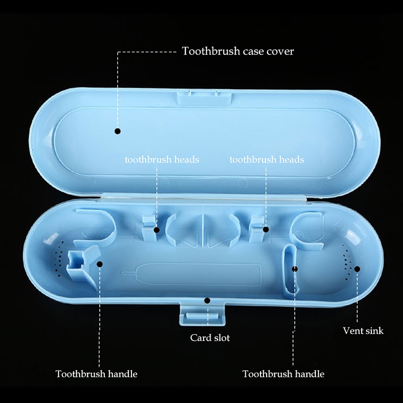 Travel Electric Toothbrush Toothpaste Holder 