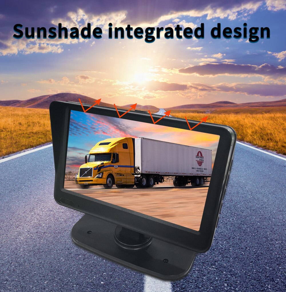 Truck DVR AHD 1080P 7 Inches Monitor 