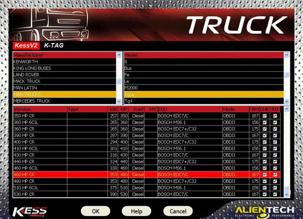 Truck kess v2 software