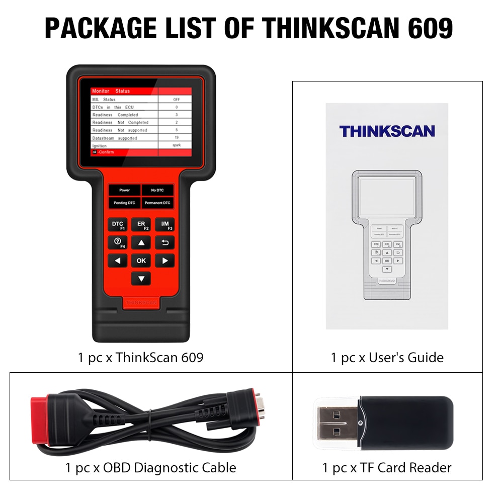 Thinkcar TS609 OBD2 Scanner