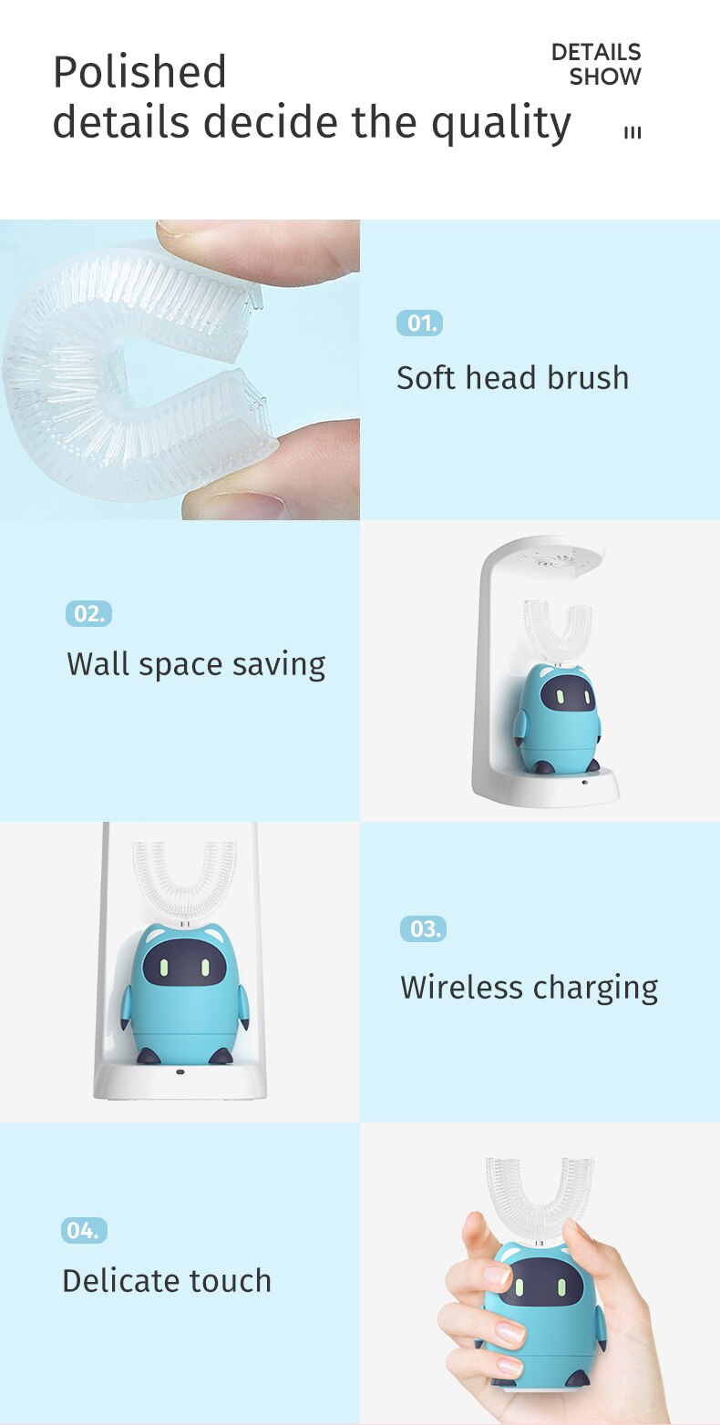 Sonic Toothbrush electric toothbrush azdent toothbrush f