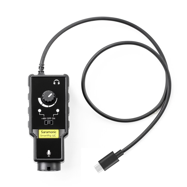 Saramonic Smartrig UC Audio Adapter with Type-C interface headphone output for 