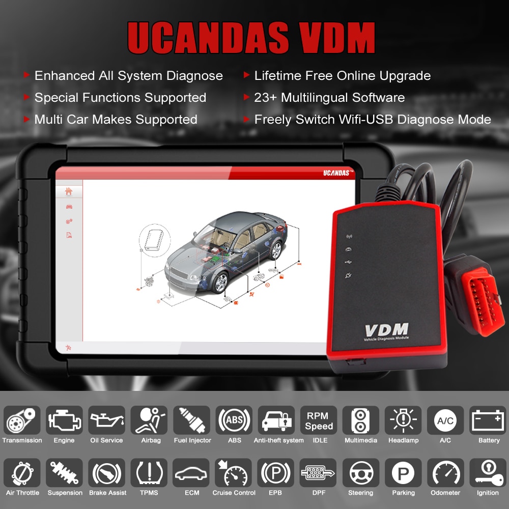 VDM WIFI OBD2 Scanner