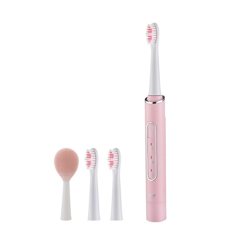 Ultrasonic Electric Toothbrush Wireless Rechargeable Ste