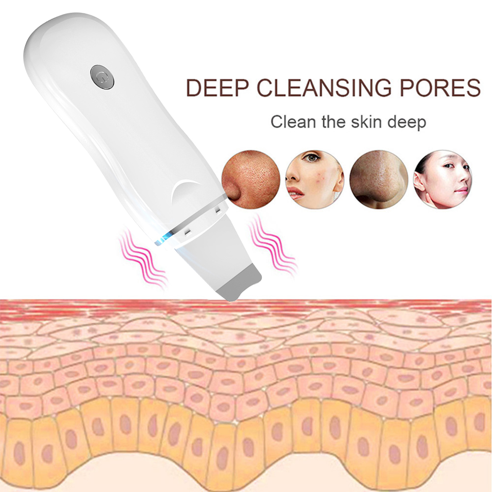 Ultrasonic Facial Skin Scrubber 