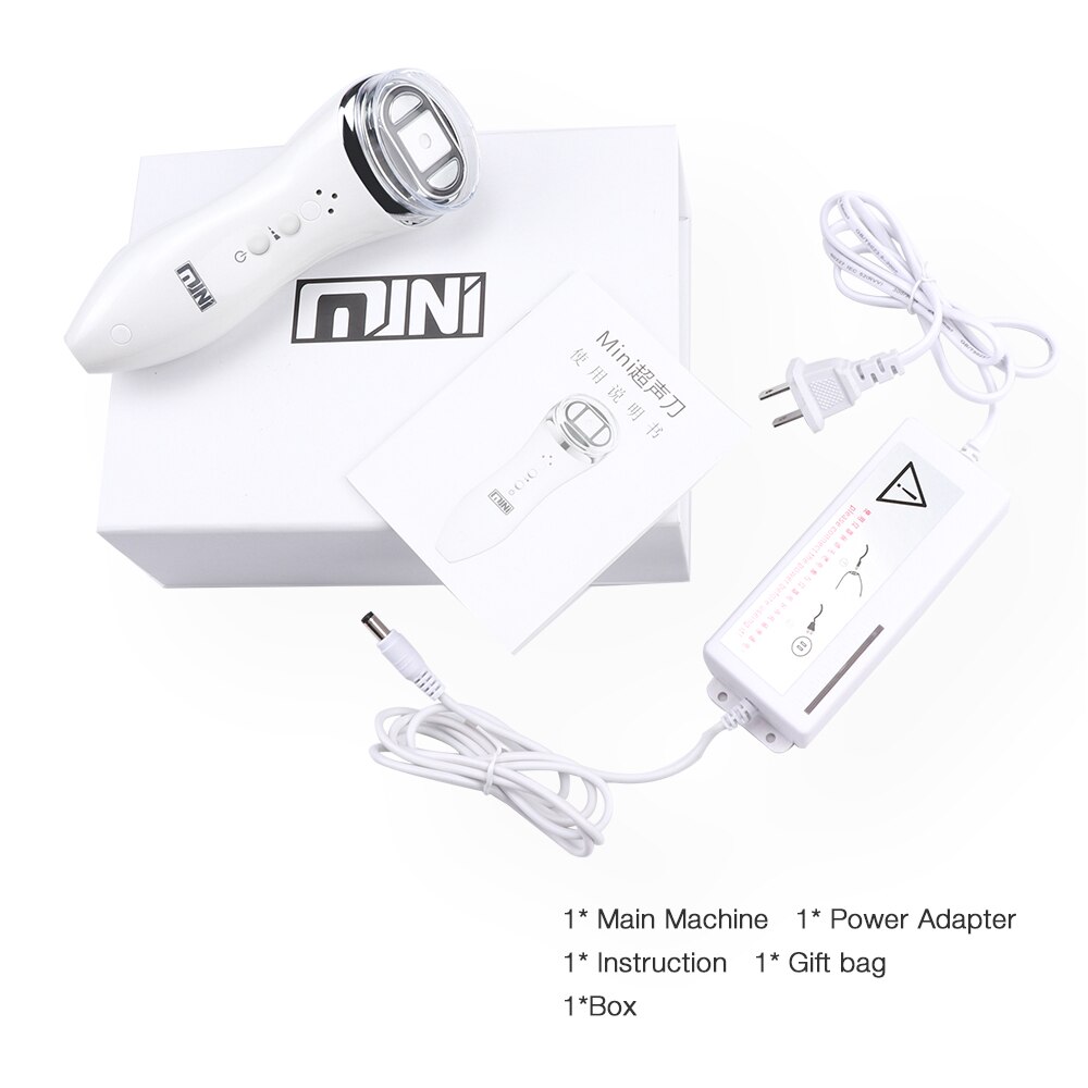 Ultrasonic Mini Bipolar Hifu RF Radio Frequency Massager