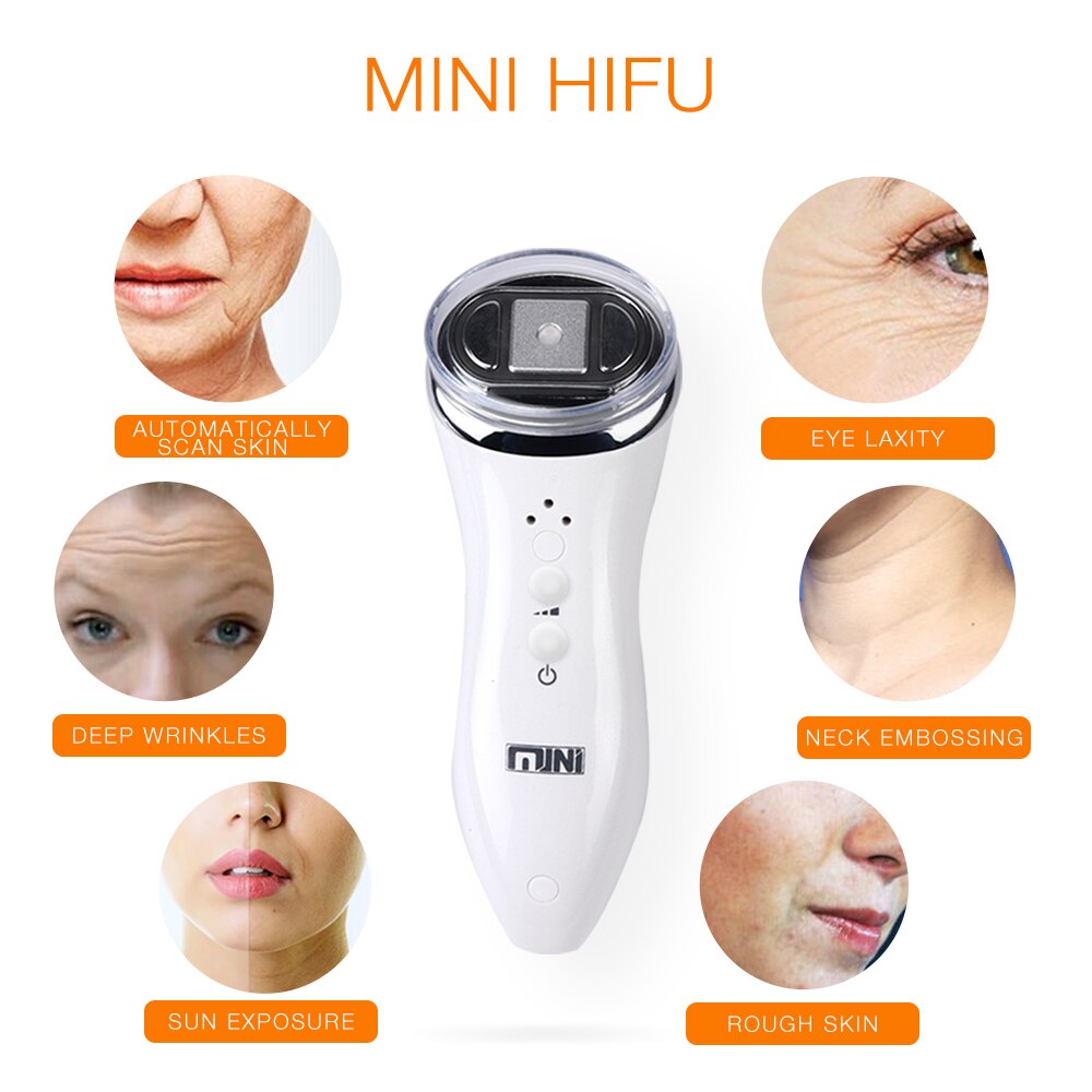 Ultrasonic Mini Bipolar Hifu RF Radio Frequency Massager